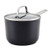 3qt Hard Anodized Induction Nonstick Covered Saucepan