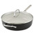 5qt Hard Anodized Ceramic Saute Pan w/ Lid Black