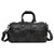 Charleston Leather Duffel/Carry-On Black