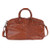 Charleston Leather Duffel/Carry-On Cognac