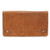 Terry Leather Wallet Cognac