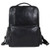 Atlas Leather Backpack Black