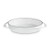2qt Traditional Cast Iron Round Tarte Tatin Dish White