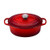 2.75qt Signature Cast Iron Oval Dutch Oven Cerise