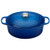 6.75qt Signature Cast Iron Oval Dutch Oven Marseille