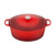 15.5qt Signature Cast Iron Oval Dutch Oven Cerise