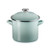 6qt Enamel on Steel Covered Stockpot Sea Salt