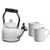 Demi Kettle & Mug Set White