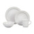 16pc Vancouver Dinnerware Set White