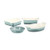 4pc Heritage Stoneware Bakeware Set Sea Salt