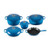 9pc Signature Cast Iron Cookware Set Marseille