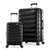 Kontour 2pc Hardside Spinner Set - Carry-On/Large Black