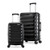 Kontour 2pc Hardside Spinner Set - Carry-On/Medium Black