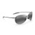 Sugar Beach Polarized Sunglasses Shiny Light Gray Frame Neutral Gray Lens