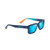 Kahiko Polarized Sunglasses Matte Dark Blue Frame Blue Hawaii Lens