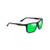 Mamalu Bay Polarized Sunglasses Matte Black Frame MAUIGreen Lens