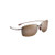 Hema Polarized Sunglasses Matte Rootbeer Frame HCL Bronze Lens