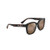 Honua Asian Fit Polarized Sunglasses Matte Dark Havana Frame HCL Bronze Lens