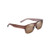 Keahi Polarized Sunglasses Brown Stripe Frame HCL Bronze Lens