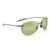 Sugar Beach Polarized Sunglasses Shiny Khaki Green Frame Maui HT Lens