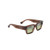 Kenui Polarized Sunglasses Shiny Light Brown Frame Maui HT Lens