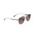 Kahana Polarized Sunglasses Matte Brown Frame Maui Rose Lens