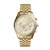 Mens Lexington Gold Tone Chronograph  Watch