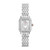 Ladies Deco Madison Mini Diamond Silver-Tone SS Watch Mother-of-Pearl Dial