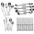 Harmony 65pc 18/10 Stainless Steel Flatware Set