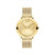 Ladies' Bold Evolution 2.0 Gold-Tone Stainless Steel Mesh Watch  Gold Dial