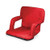 Ventura Portable Reclining Stadium Seat Red
