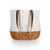 Coronado Canvas & Willow Basket Tote Beige Canvas