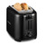 2 Slice Wide Slot Toaster Black