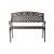 Scarlet Aluminum Patio Bench Antique Bronze