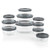 Simply Store 20pc Storage Set w/ Gray Lids