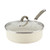 3qt Cucina Ceramic Nonstick Saute Pan w/ Lid Almond