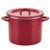 Create Delicious 12qt Enamel on Steel Stockpot w/ Lid Red