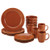 Cucina 16pc Dinnerware Set Pumpkin Orange