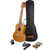 Premium Soprano Ukulele Starter Kit Natural