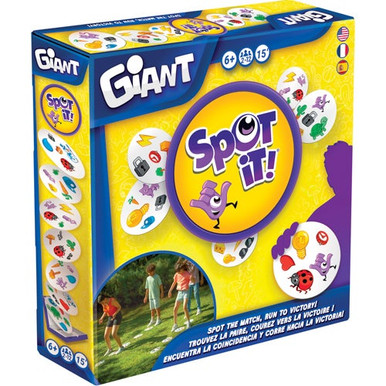 Giant Mathcing Game Animation Spot It! Giant Matching Game Ages 6+ Years - Cinergy PIA Products