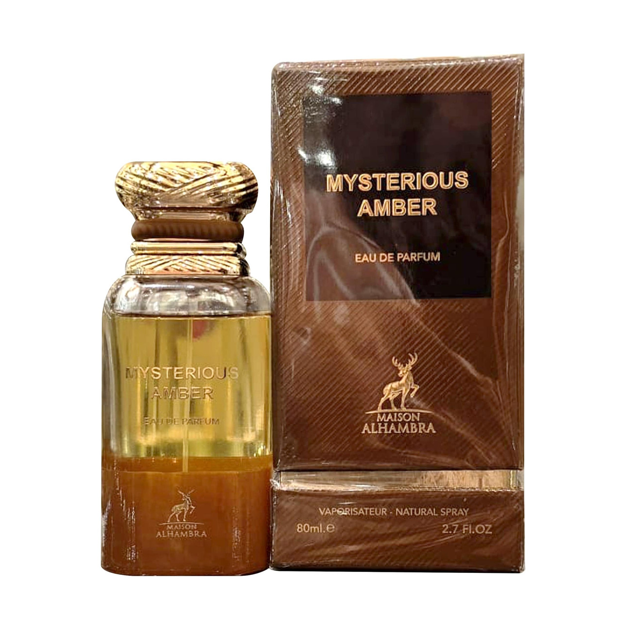 MAISON ALHAMBRA MYSTERIOUS AMBER EDP 2.7 U - Eastern Perfume LLC