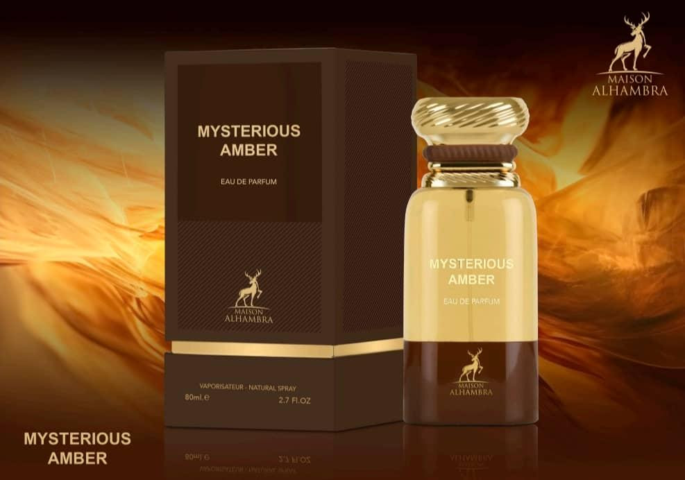 MAISON ALHAMBRA MYSTERIOUS AMBER EDP 2.7 U - Eastern Perfume LLC