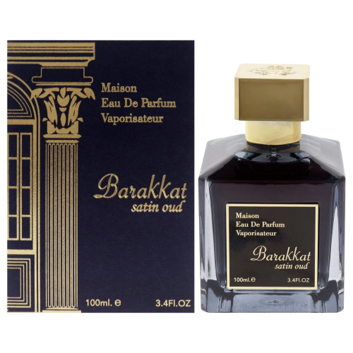 FRAGRANCE WORLD BARAKKAT SATIN OUD EDP 3.4 U