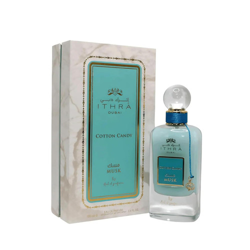 ARD AL ZAAFARAN ITHRA DUBAI COTTON CANDY MUSK EDP 3.4 W