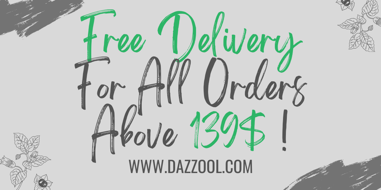 Free Delivery all over Lebanon dazzool.com
