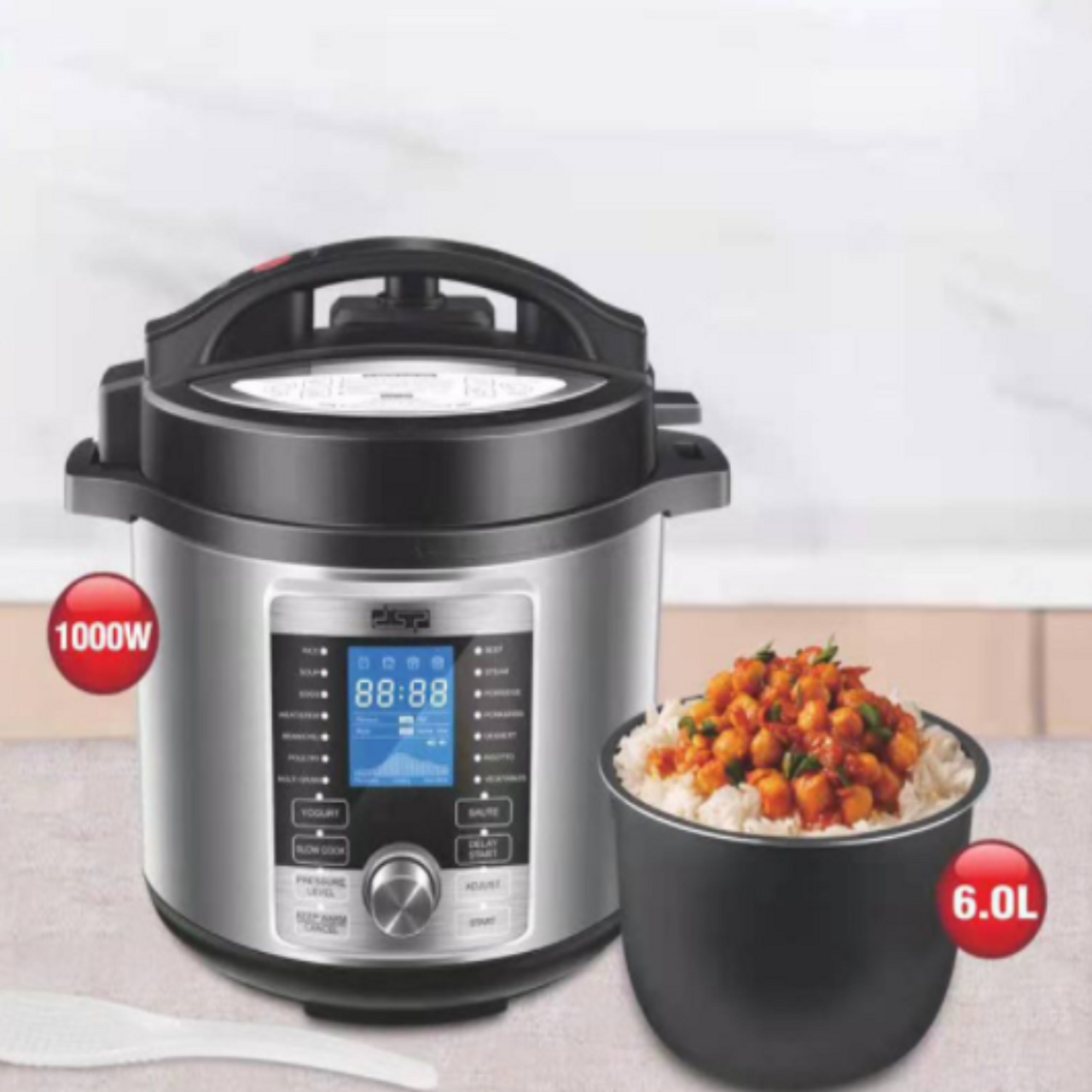 Electric rice cooker multifunction heating pressure cooker DSP KB5008