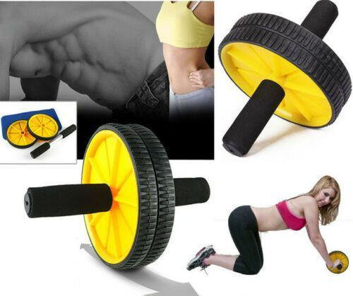 Abdominal wheel ab roller total body exerciser with knee pad www