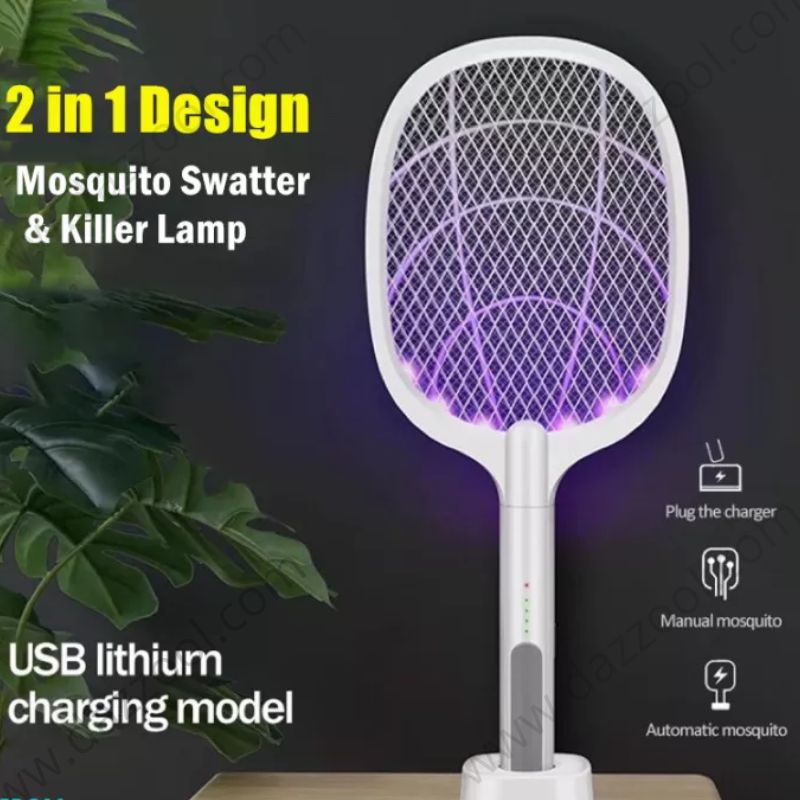 Two In One Mosquito Killing And Racket