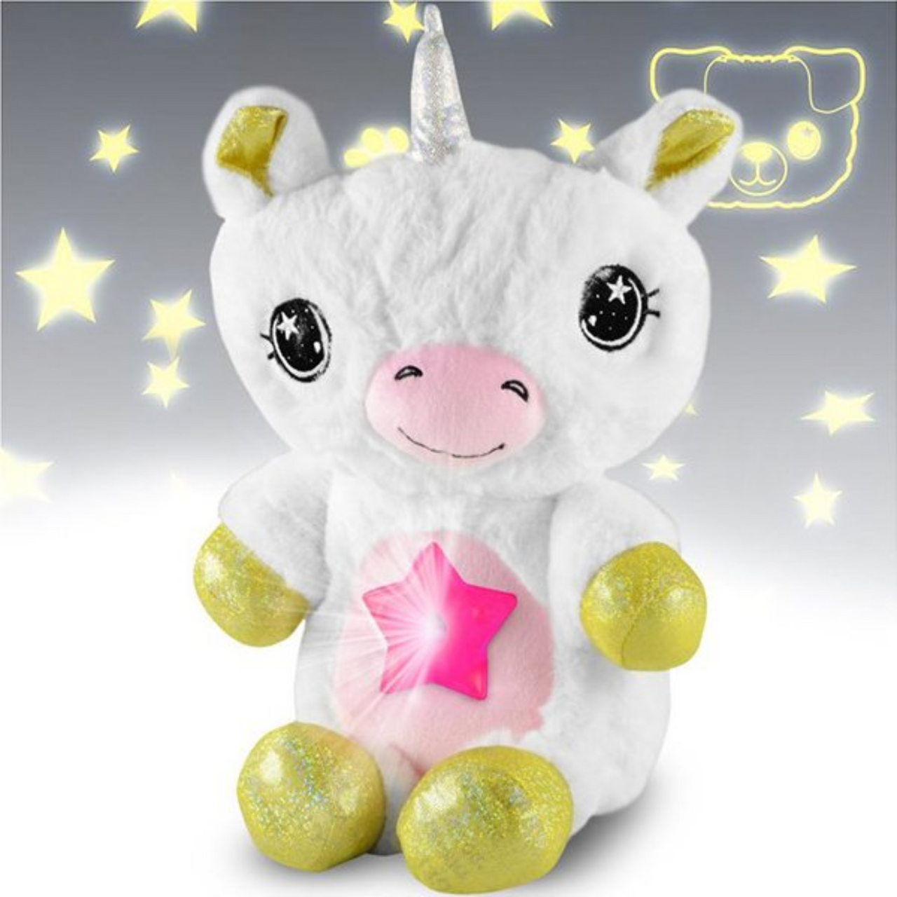 Night Light Cuddly Projector Plush Burn