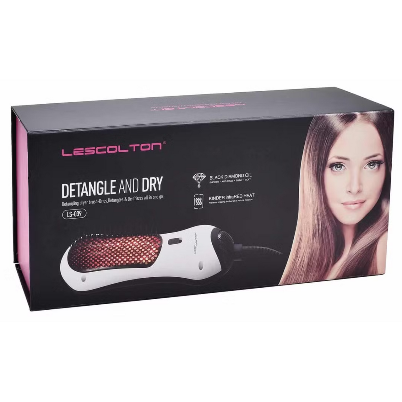 Dry Dryer Glamoriser Detangle And Dry Brush Glamoriser Detangle